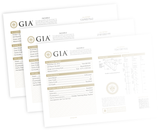 Сертификаты GIA
